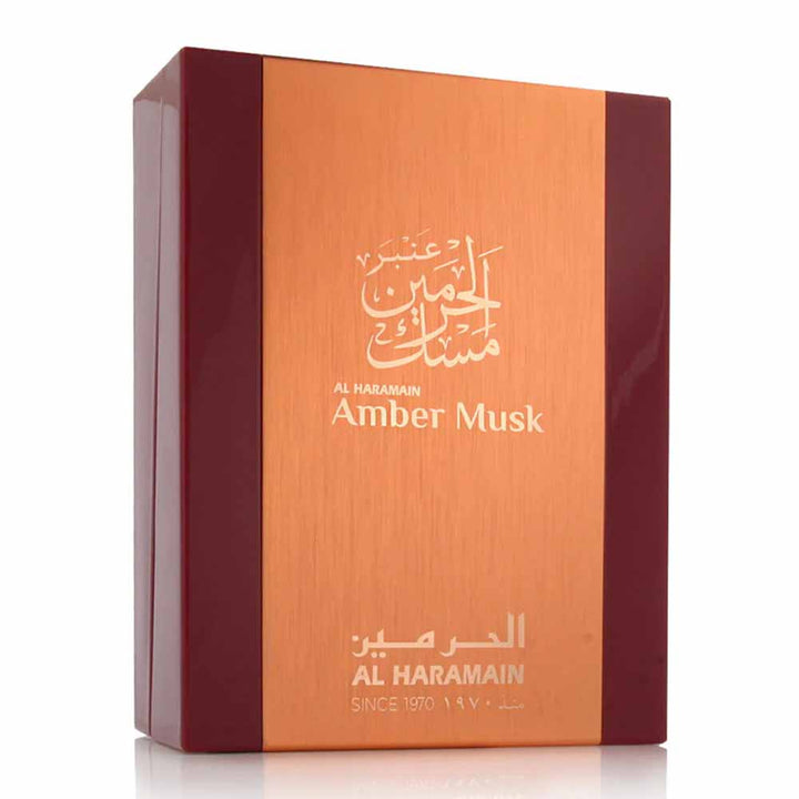 Shop original Al Haramain Amber Musk perfume in Pakistan from the biggest online store in Pakistan for authentic perfumes. Get the best price online at The Perfume Club