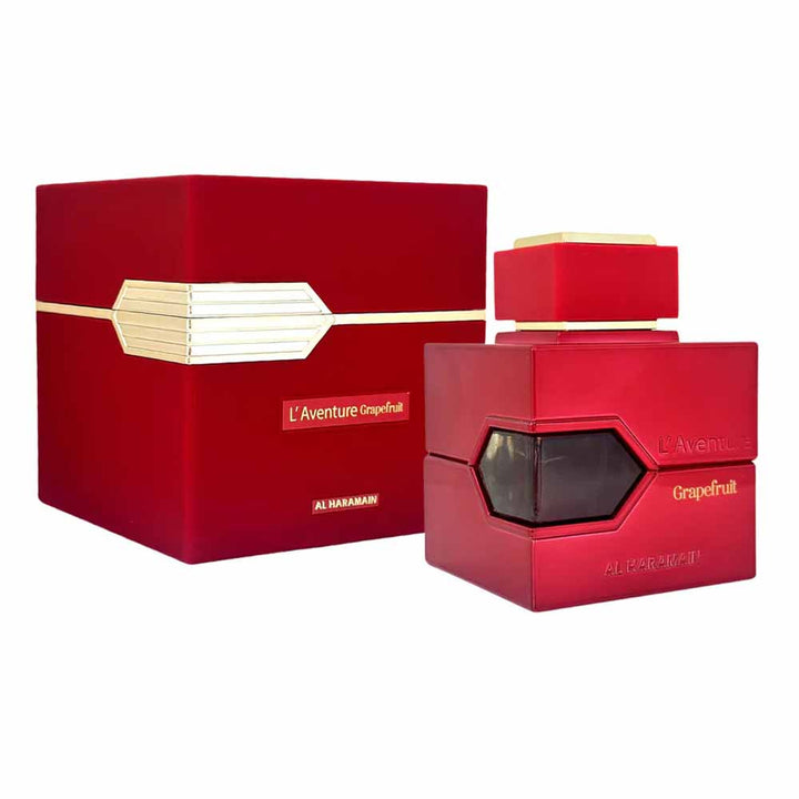 Shop Original Al Haramain L'Aventure Grapefruit perfume in Pakistan from the biggest online store in Pakistan for authentic and branded perfume.