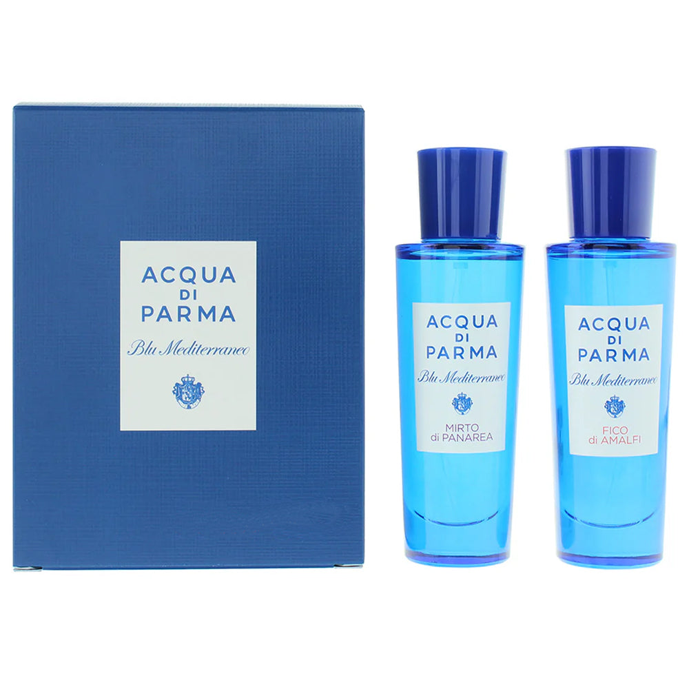 Shop Original Acqua Di Parma Blu Mediterraneo Unisex Set Edt 2 X 30ml (Mirto Di Panarea + Fico Di Amalfi) in Pakistan from the biggest online store in Pakistan for authentic perfumes