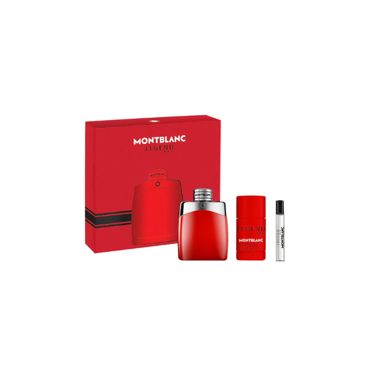 Shop Mont Blanc Legend Red Men Gift Set Men Gift Set Online In Pakistan at the best price | The Perfume Club