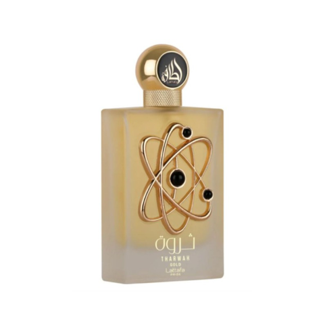 Original and Authentic Lattafa Tharwah Gold EDP 100ml price in Pakistan-The Perfume Club
