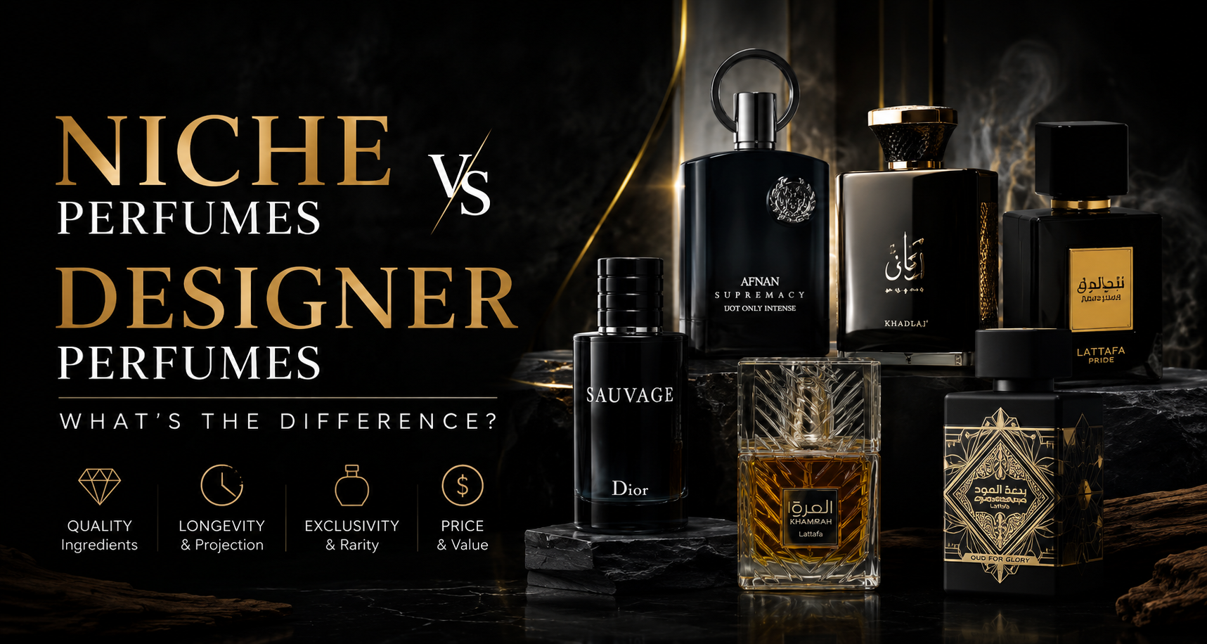 Niche Perfumes vs Designer Perfumes: What's the Difference?