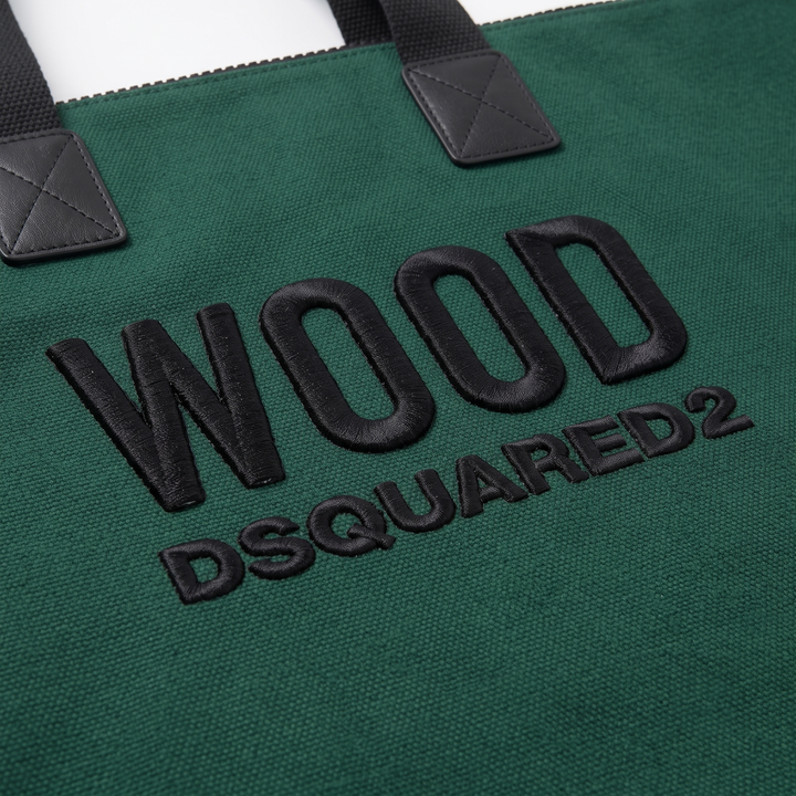 Wood Dsquared2 Tote Bag