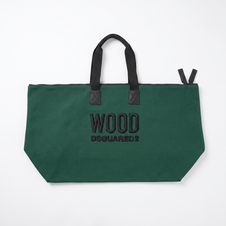 Wood Dsquared2 Tote Bag