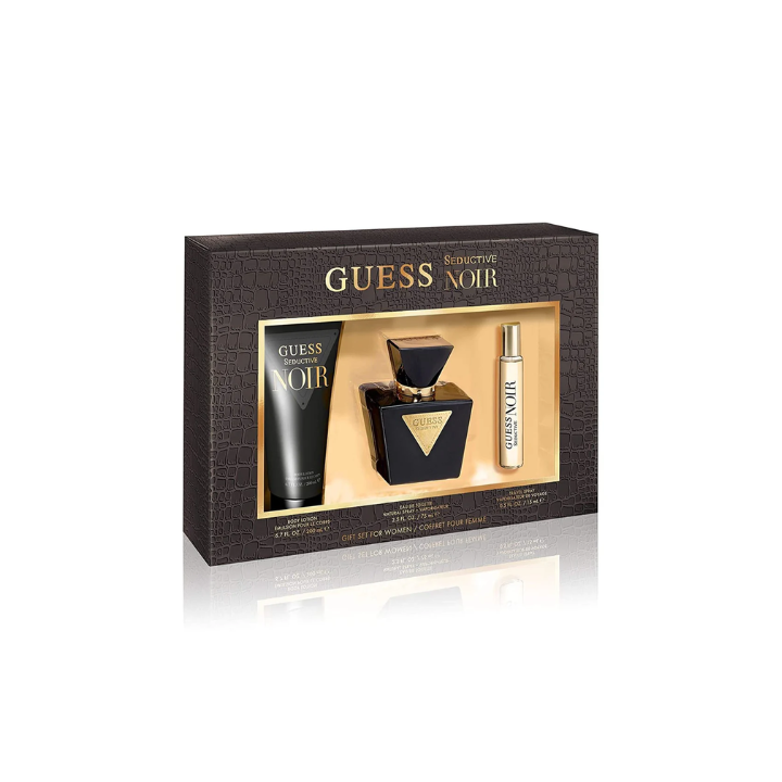 Shop Original Guess Seductive Noir Women Gift Set Online At The Best Price In Pakistan| The Perfume Club