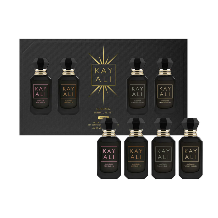 Shop original Kayali Kayali Oudgasm Miniature Set 4x10 ML at the best price in Pakistan at The Perfume Club.