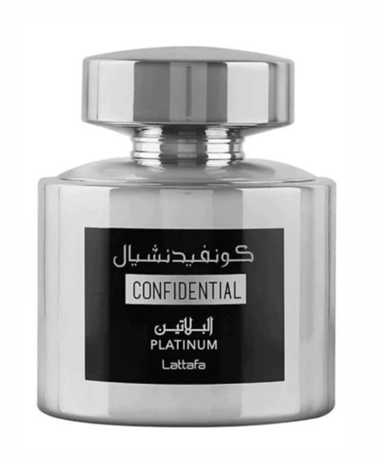  Lattafa Confidential Platinum EDP 100ML price in Pakistan-The Perfume Club
