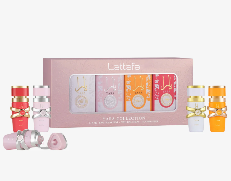 Shop original Lattafa Yara For Women Mini Set 4 x 5ml at the best price in Pakistan at The Perfume Club.