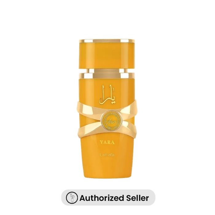 Lattafa Yara Tous for Women EDP 100ml perfume with tropical mango, coconut, jasmine, vanilla and musk notes – original fragrance at The Perfume Club 1