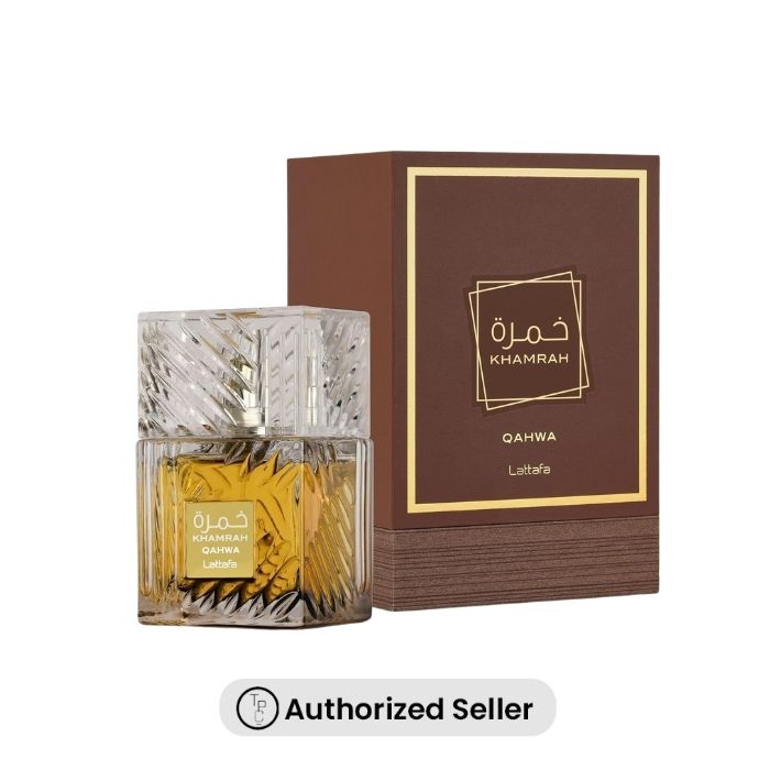 Shop original Lattafa Khamrah Qahwa online in Pakistan at The Perfume Club – 100% authentic, branded and guaranteed fragrance with quality assurance