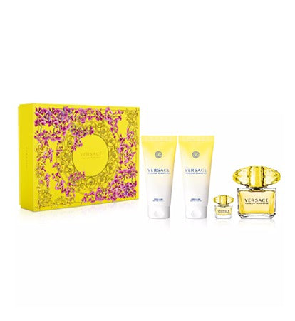 Versace Yellow Diamond Gift Set | Shop original perfumes gift Set in Pakistan