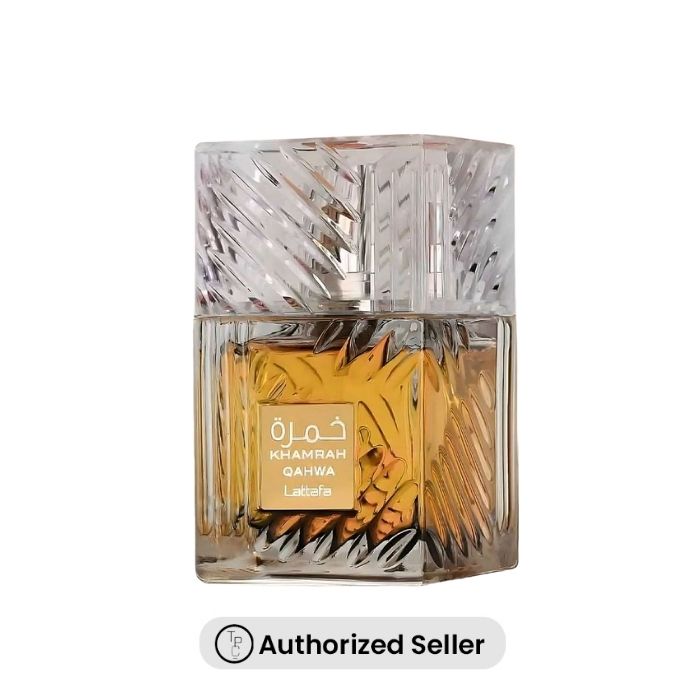 Shop original Lattafa Khamrah Qahwa online in Pakistan at The Perfume Club – 100% authentic, branded and guaranteed fragrance with quality assurance 1